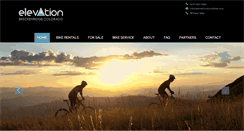 Desktop Screenshot of elevationskiandbike.com